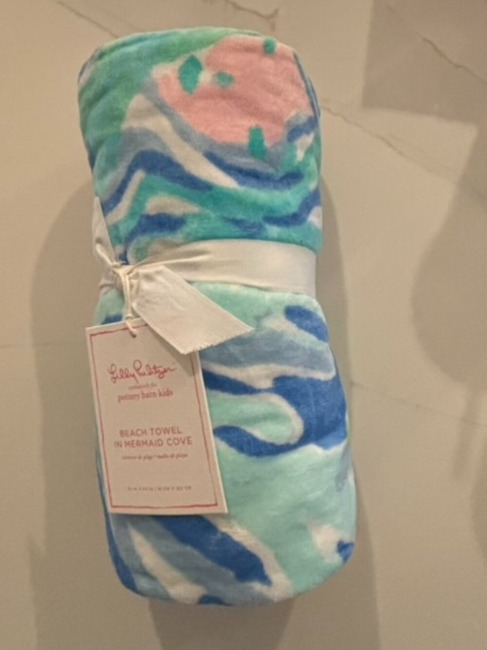 Lilly Pulitzer Mermaids Cove Beach Towel